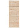 Puerta de granero madera maciza de pino 80x208 cm de , Puertas - Ref: Foro24-850635, Precio: 90,99 €, Descuento: %