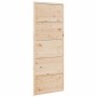 Puerta de granero madera maciza de pino 80x208 cm de , Puertas - Ref: Foro24-850635, Precio: 90,99 €, Descuento: %