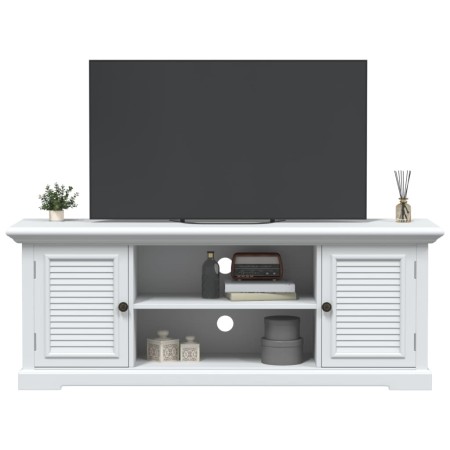 Engineered wood TV stand in white, 110x30x41 cm by , TV Furniture - Ref: Foro24-4009903, Price: 193,12 €, Discount: %