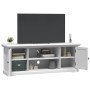 Engineered wood TV stand in white, 110x30x41 cm by , TV Furniture - Ref: Foro24-4009903, Price: 193,12 €, Discount: %