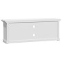 Engineered wood TV stand in white, 110x30x41 cm by , TV Furniture - Ref: Foro24-4009903, Price: 193,12 €, Discount: %