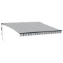 Toldo retráctil automático luz LED antracita y blanco 400x300cm de , Toldos - Ref: Foro24-3310233, Precio: 562,82 €, Descuent...