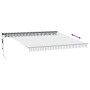 Toldo retráctil automático luz LED antracita y blanco 400x300cm de , Toldos - Ref: Foro24-3310233, Precio: 562,82 €, Descuent...