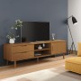 Mueble de TV MOLDE madera maciza de pino marrón 158x40x49 cm de , Muebles TV - Ref: Foro24-4013412, Precio: 166,05 €, Descuen...