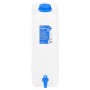 22-liter transparent plastic water jug with a tap by , Storage deposits - Ref: Foro24-155042, Price: 36,61 €, Discount: %