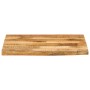 Solid mango wood natural edge table top 40x40x2.5 cm by , Table tops - Ref: Foro24-370342, Price: 24,05 €, Discount: %