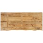 Solid mango wood natural edge table top 140x60x2.5 cm by , Table tops - Ref: Foro24-370361, Price: 107,79 €, Discount: %