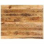 Solid mango wood natural edge table top 90x80x2.5 cm by , Table tops - Ref: Foro24-370363, Price: 86,16 €, Discount: %