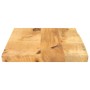 Massivholz-Tischplatte mit natürlicher Kante aus Mangoholz 60x30x3,8 cm. von , Tischplatten - Ref: Foro24-370380, Preis: 32,5...