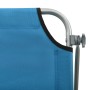 Tumbona con toldo de acero acero azul de vidaXL, Tumbonas - Ref: Foro24-310336, Precio: 73,40 €, Descuento: %