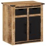 Aparador con 2 cajones madera maciza de mango 55x35x60 cm de , Aparadores - Ref: Foro24-374060, Precio: 164,06 €, Descuento: %