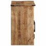 Aparador con 2 cajones madera maciza de mango 55x35x60 cm de , Aparadores - Ref: Foro24-374060, Precio: 162,99 €, Descuento: %