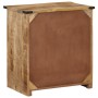 Aparador con 2 cajones madera maciza de mango 55x35x60 cm de , Aparadores - Ref: Foro24-374060, Precio: 162,99 €, Descuento: %