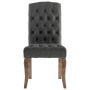 Dining chairs, 6 units, fabric with a gray linen-like appearance. by , dining chairs - Ref: Foro24-3309174, Price: 735,55 €, ...