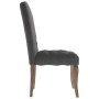 Dining chairs, 6 units, fabric with a gray linen-like appearance. by , dining chairs - Ref: Foro24-3309174, Price: 735,55 €, ...