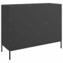 Kaltgewalzter schwarzer Stahlschrank 100,5x39x79 cm von , Sideboards - Ref: Foro24-843096, Preis: 173,03 €, Rabatt: %