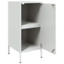 Cold-rolled white steel sideboard 2 pieces 36x39x79 cm by , Sideboards - Ref: Foro24-843023, Price: 164,14 €, Discount: %