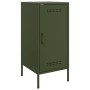 Cold-rolled steel sideboard in olive green, 2 pieces, 36x39x79 cm. by , Sideboards - Ref: Foro24-843021, Price: 217,99 €, Dis...