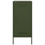 Cold-rolled steel sideboard in olive green, 2 pieces, 36x39x79 cm. by , Sideboards - Ref: Foro24-843021, Price: 164,14 €, Dis...