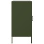 Cold-rolled steel sideboard in olive green, 2 pieces, 36x39x79 cm. by , Sideboards - Ref: Foro24-843021, Price: 164,14 €, Dis...