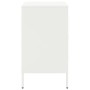 Bedside tables 2 units, white laminated steel, 36x39x68 cm by , Nightstands - Ref: Foro24-843089, Price: 215,94 €, Discount: %