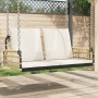 Swing chair with synthetic rattan cushions and steel 105x58x38 cm by , garden benches - Ref: Foro24-4009298, Price: 137,55 €,...