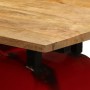 Bar-Tisch aus massivem Mangoholz in Rot und Braun, 55x120x107cm. von , Küchen- und Esstische - Ref: Foro24-4009368, Preis: 38...