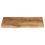 Solid mango wood natural edge table top 80x60x2.5 cm by , Table tops - Ref: Foro24-370356, Price: 64,30 €, Discount: %