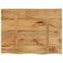 Solid mango wood natural edge table top 80x60x2.5 cm by , Table tops - Ref: Foro24-370356, Price: 64,30 €, Discount: %