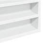 Vitrina de madera ingeniería blanca 80x8,5x58 cm de , Estantes y estanterías - Ref: Foro24-847954, Precio: 49,92 €, Descuento: %