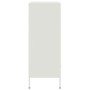 Cold-rolled white steel sideboard 68x39x101.5 cm by , Sideboards - Ref: Foro24-843113, Price: 258,99 €, Discount: %