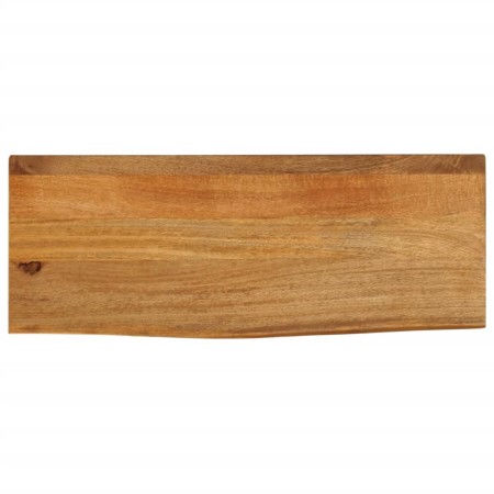 Solid mango wood natural edge table top 90x20x2.5 cm by , Table tops - Ref: Foro24-370515, Price: 25,79 €, Discount: %