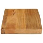 Tablero de mesa borde natural madera maciza mango 40x30x2,5 cm de , Tableros para mesas - Ref: Foro24-370522, Precio: 22,48 €...