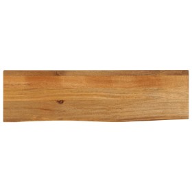 Massivholz-Tischplatte mit natürlicher Kante aus Mangoholz 110x30x2,5 cm von , Tischplatten - Ref: Foro24-370529, Preis: 42,4...