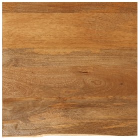 Solid mango wood natural edge table top 40x40x2.5 cm by , Table tops - Ref: Foro24-370534, Price: 27,99 €, Discount: %