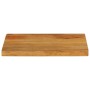 Solid mango wood natural edge table top 60x40x2.5 cm by , Table tops - Ref: Foro24-370536, Price: 32,78 €, Discount: %