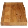 Solid mango wood natural edge table top 110x40x2.5 cm by , Table tops - Ref: Foro24-370541, Price: 49,43 €, Discount: %