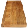 Tablero de mesa borde natural madera maciza mango 140x40x2,5 cm de , Tableros para mesas - Ref: Foro24-370543, Precio: 63,99 ...