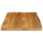 Solid mango wood natural edge table top 80x60x2.5 cm by , Table tops - Ref: Foro24-370548, Price: 53,43 €, Discount: %