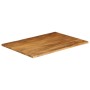 Solid mango wood natural edge table top 90x80x2.5 cm by , Table tops - Ref: Foro24-370555, Price: 87,25 €, Discount: %