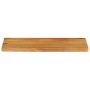 Solid mango wood natural edge table top 80x20x3.8 cm by , Table tops - Ref: Foro24-370562, Price: 26,80 €, Discount: %