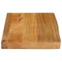 Tablero de mesa borde natural madera maciza mango 60x20x3,8 cm de , Tableros para mesas - Ref: Foro24-370560, Precio: 22,53 €...