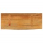 Solid mango wood natural edge table top 80x30x3.8 cm by , Table tops - Ref: Foro24-370574, Price: 38,42 €, Discount: %