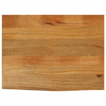 Solid mango wood table top with natural edge, 70x60x3.8 cm by , Table tops - Ref: Foro24-370595, Price: 57,96 €, Discount: %