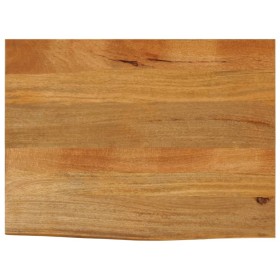 Solid mango wood natural edge table top 90x60x3.8 cm by , Table tops - Ref: Foro24-370597, Price: 72,90 €, Discount: %