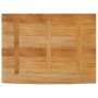 Solid mango wood natural edge table top 90x60x3.8 cm by , Table tops - Ref: Foro24-370597, Price: 72,90 €, Discount: %