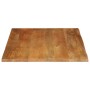 Massivholz-Tischplatte mit natürlicher Kante aus Mangoholz 110x80x3,8 cm. von , Tischplatten - Ref: Foro24-370605, Preis: 132...