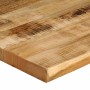 Solid mango wood natural edge table top 60x60x2.5 cm by , Table tops - Ref: Foro24-370666, Price: 50,28 €, Discount: %