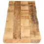 Solid mango wood natural edge table top 160x40x2.5 cm by , Table tops - Ref: Foro24-370664, Price: 88,28 €, Discount: %