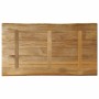 Tablero de mesa borde natural madera maciza mango 120x60x2,5 cm de , Tableros para mesas - Ref: Foro24-370672, Precio: 86,06 ...